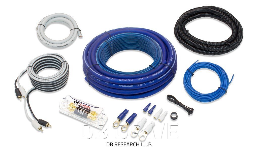 DB Link 4 GA./2000 WATT BLUE COMPETITION SERIES AMPLIFIER KIT