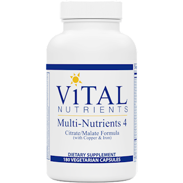 Multi-Nutrients 4 Citrate/Malate 180 cap
