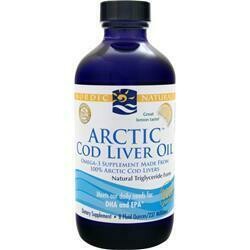 Arctic Cod Liver Oil Lemon 8 oz.