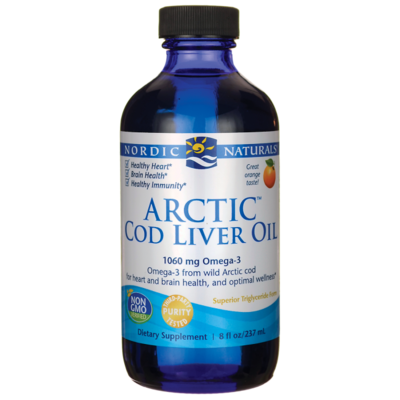 Arctic Cod Liver Oil Orange 8 oz.