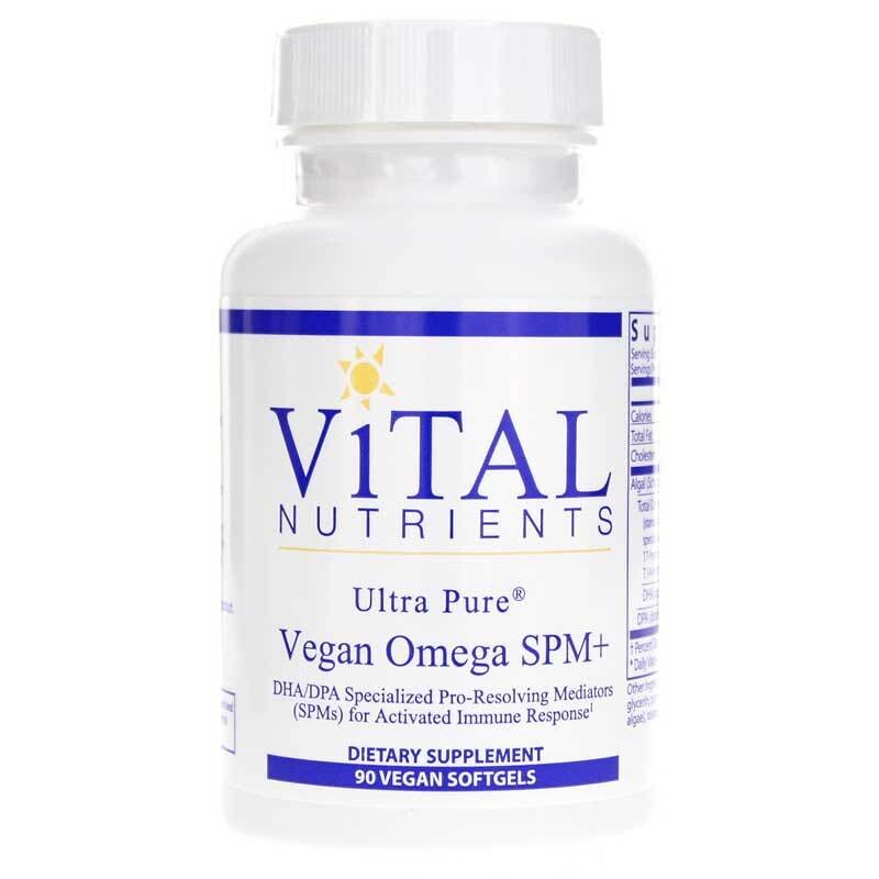 Vegan Omega SPM+ by Vital Nutrients  90 gels