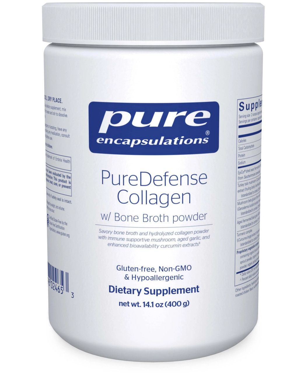 Pure Defense Collagen w/ Bone Broth powder