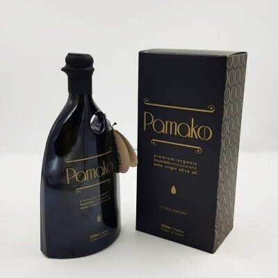 زيت زيتون باماكو - زيت زيتون بكر ممتاز أحادي المنشأ عضوي ممتاز 500 مل / Pamako Olive Oil – Premium   2022 Harvest Monovarietal Organic Extra Virgin Olive Oil 500ml