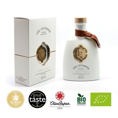 THE GOVERNOR, PREMIUM EXTRA VIRGIN (HIGH PHENOLIC EVOO) UNFILTERED OLIVE OIL LIMITED EDITION 500ML