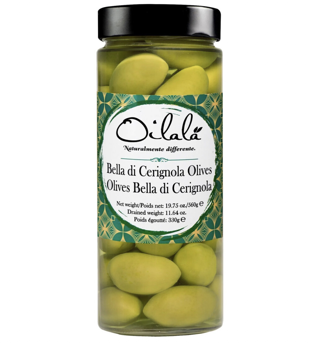 Oilala Bella di Cerignola Olives 560g