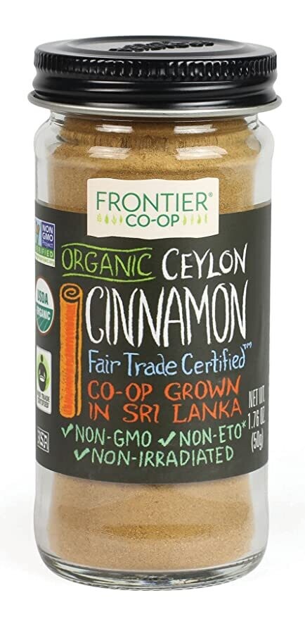 1.76 أونصة عضوية من وزارة الزراعة الأمريكية / Cinnamon, 1.76-Ounce USDA Organic