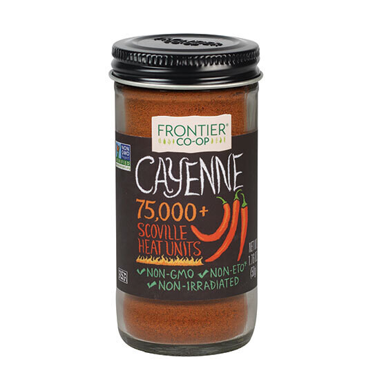 CAYENNE CHILI PEPPER, 1.76 OZ.