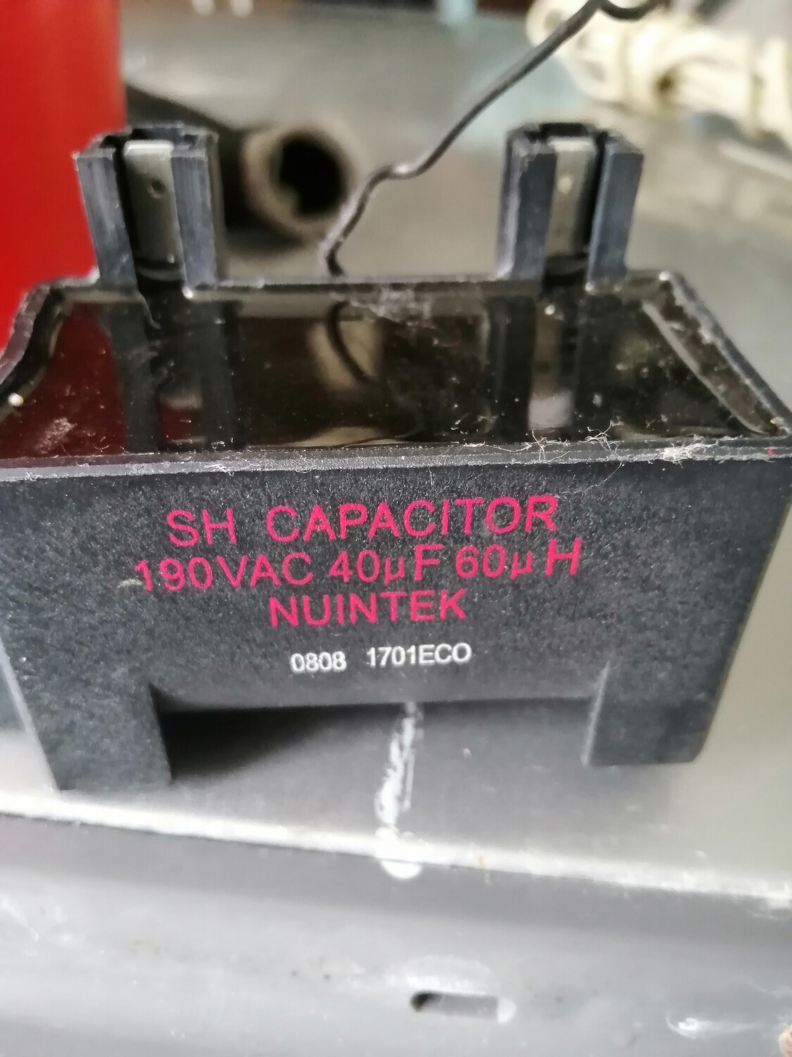 Capacitor de 42 mf generico para lavadora samsung