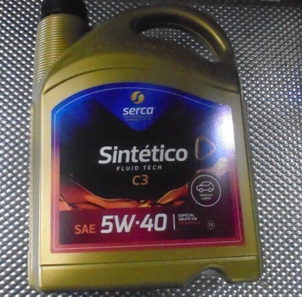Aceite  Motor  SERCA 5W40 5L