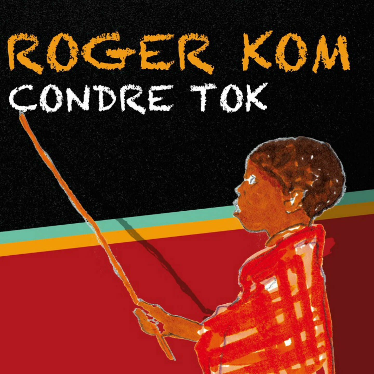 Roger Kom / EP  5 titres Condre Tok /Offert pour l'achat d'un disque
