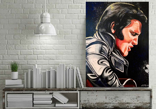 The King of Rock and Roll Elvis