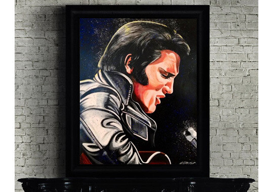 The King of Rock and Roll Elvis