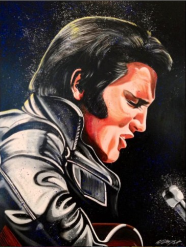 The King of Rock and Roll Elvis