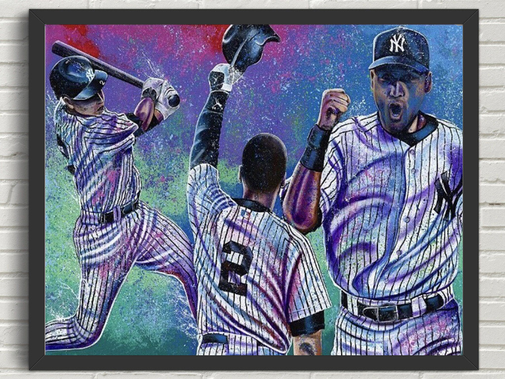 Derek Jeter in Action