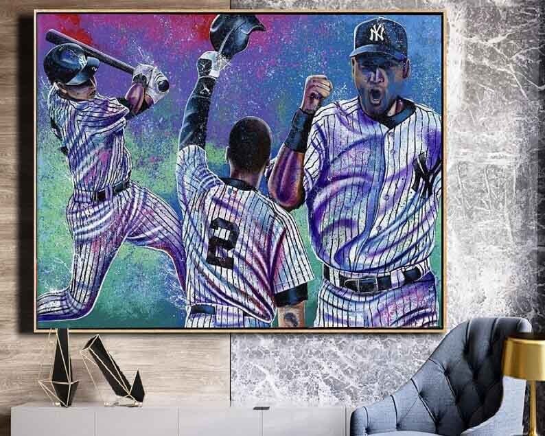 Derek Jeter in Action