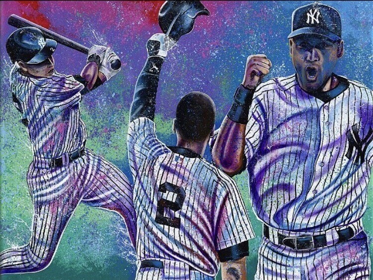 Derek Jeter in Action