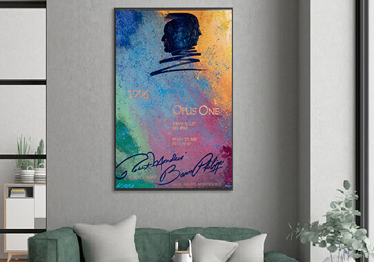 Opus One Signed by Makers