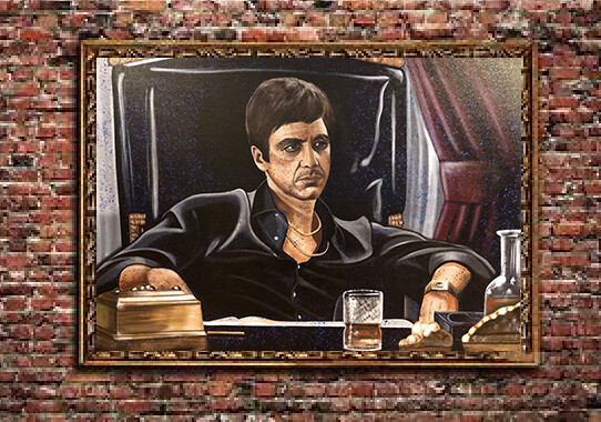 AL Pacino Scar Face