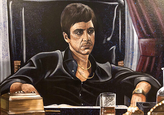 AL Pacino Scar Face