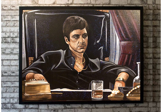 AL Pacino Scar Face