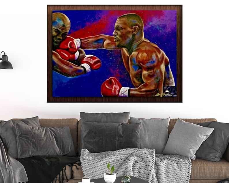 Mike Tyson and Evander Holyfield