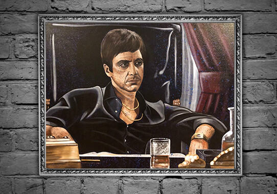 AL Pacino Scar Face