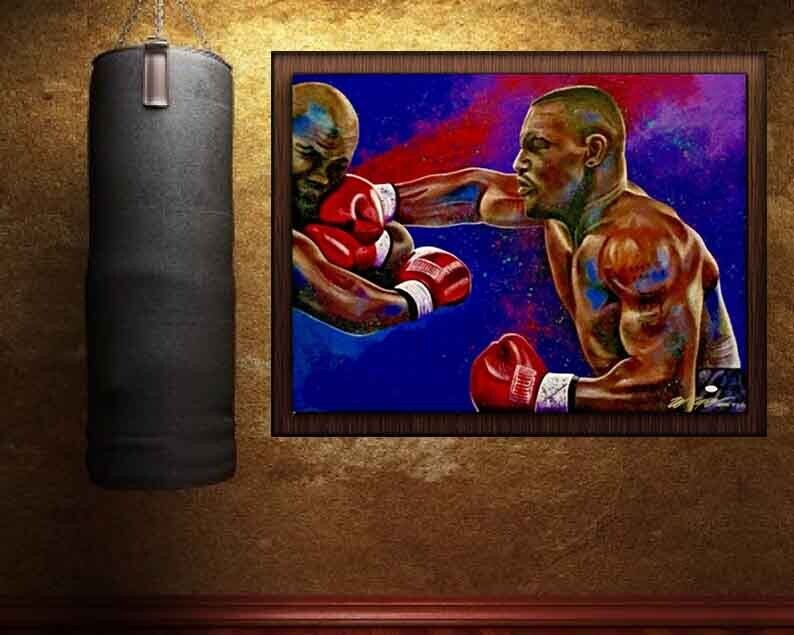 Mike Tyson and Evander Holyfield
