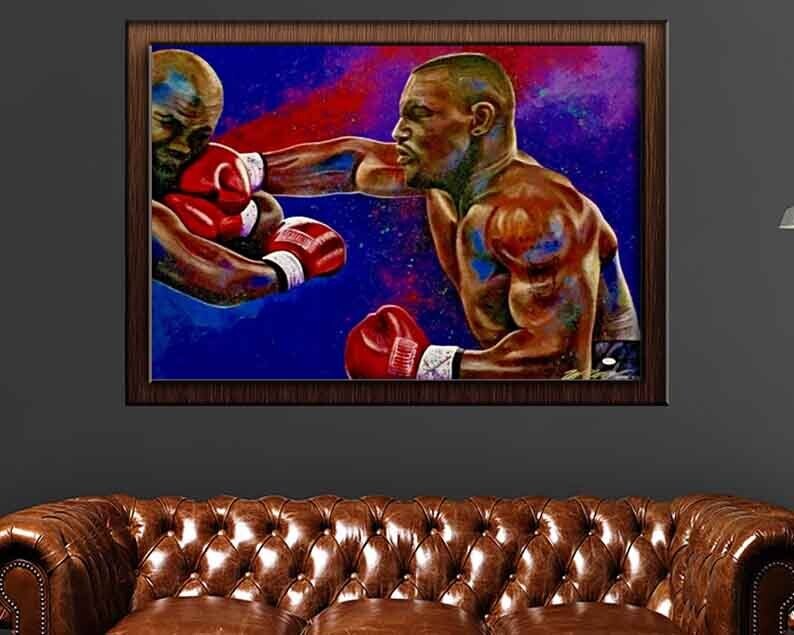 Mike Tyson and Evander Holyfield