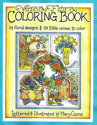 Versa-Flora Coloring Book
