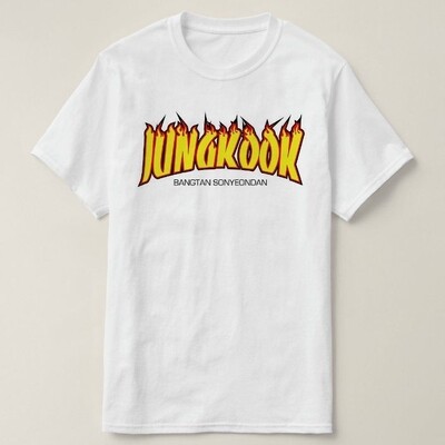 Junkook Letter Grapich Shirt