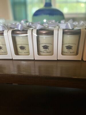Set of 12 Custom 8oz. Candle