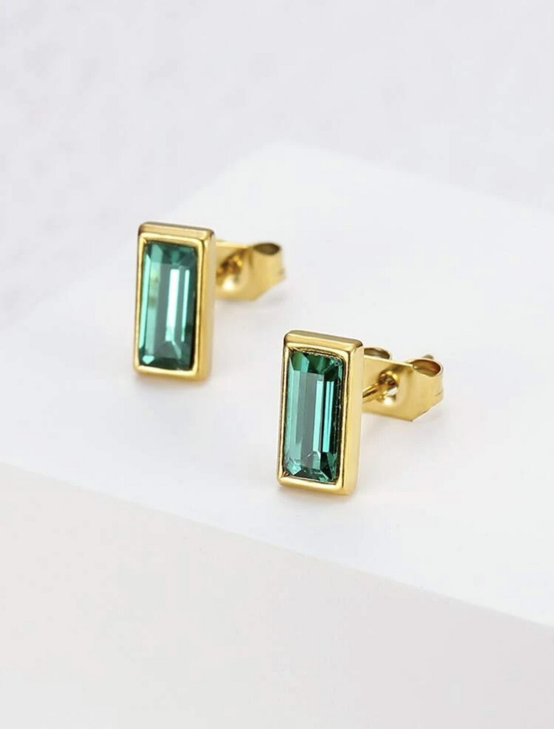 Emerald Studs