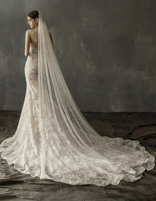 Pearl Single Tier Veil