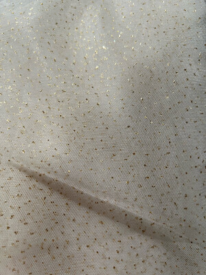Gold Glitter Veil