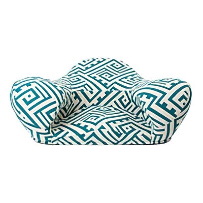 Lotus Meditation Seat Decorated Fabric