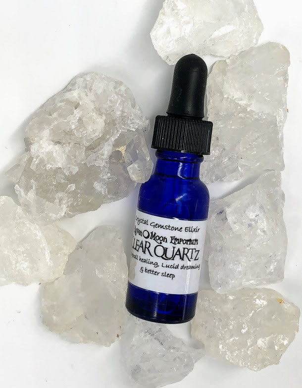 Clear Quartz Crystal Elixir