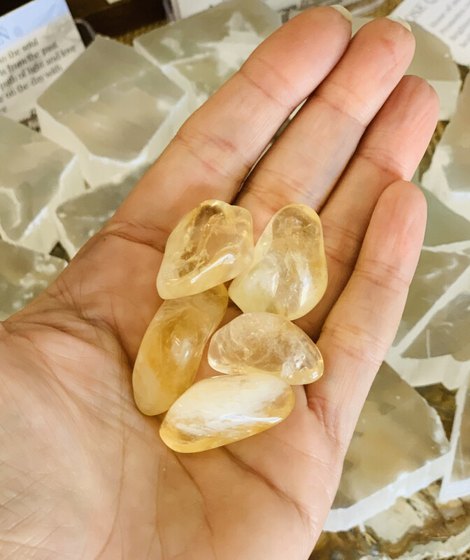 Citrine Grid Set, Gemstone set
