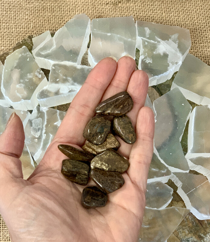 Bronzite, Tumbled