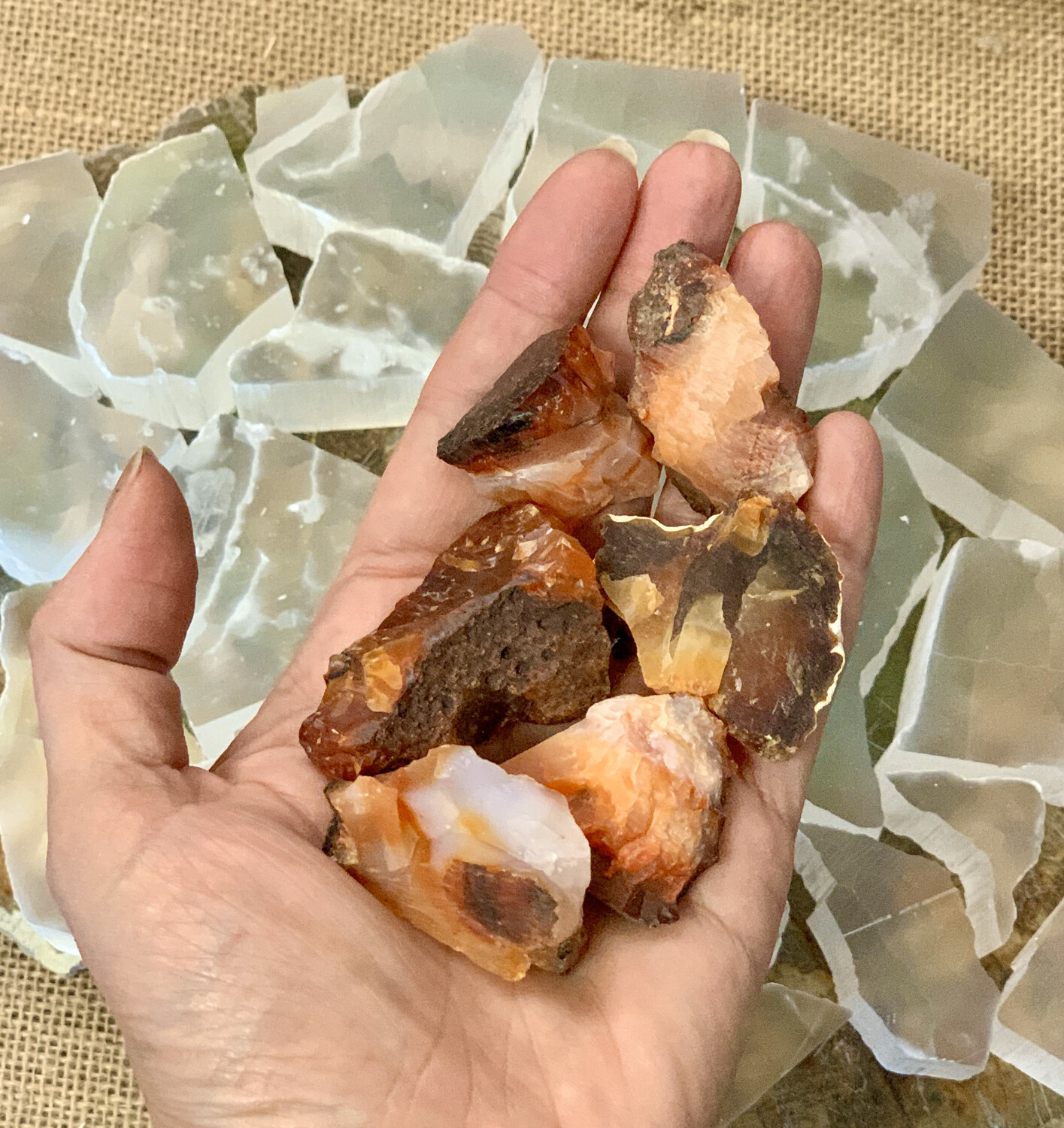 Carnelian, Natural