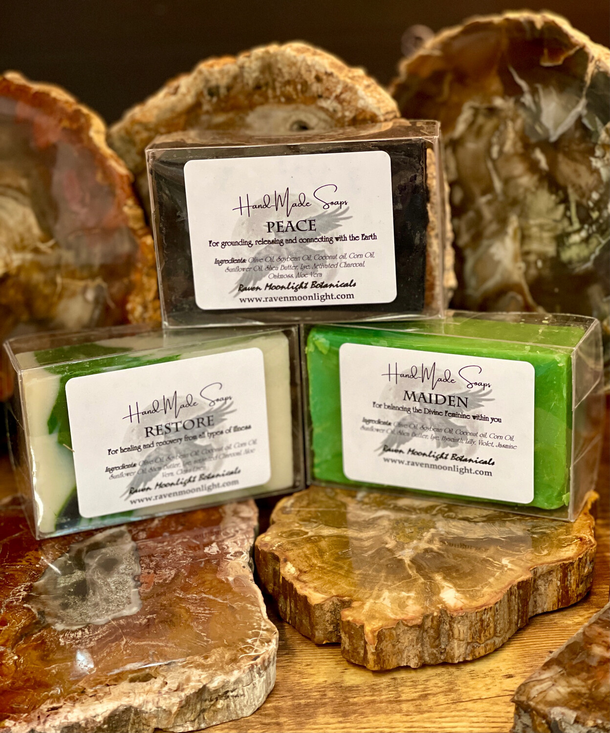 Ritual Soap Bars, Cold Pressed, Choose Your Intent: Clarity