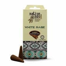 Native Soul Cones, Scent: White Sage