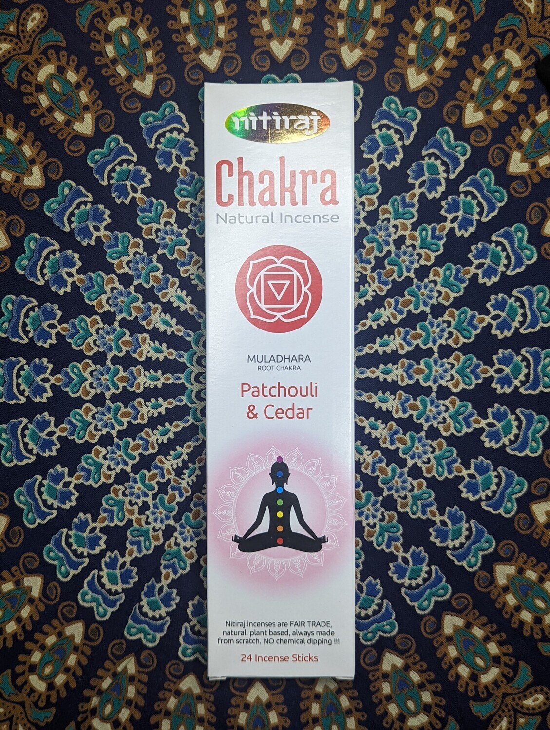 Nitiraj Chakra Incense Sticks, Chakra: Root