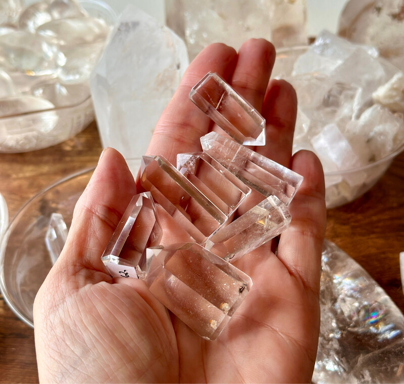 Quartz, Clear, Points, Small