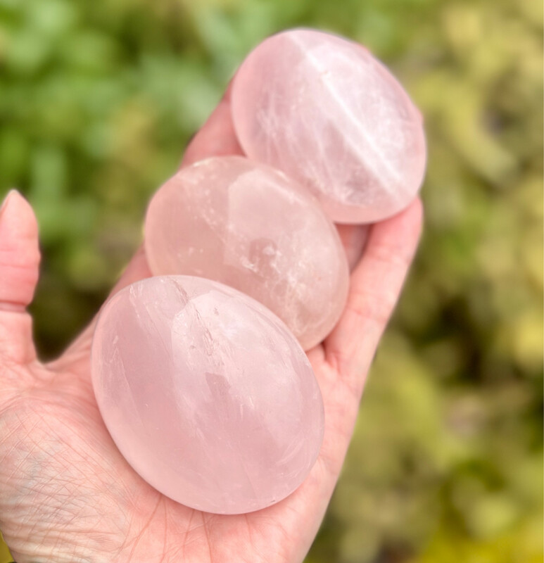 Quartz, Rose, Palmstone