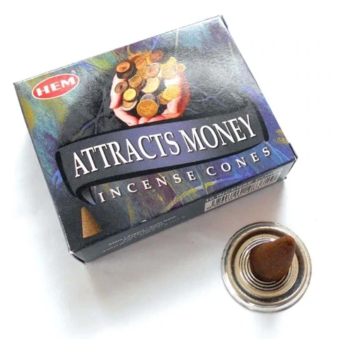 Attracts Money Cone Incense