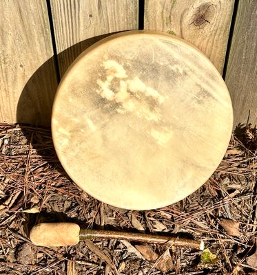 12" Deer Hide Drum