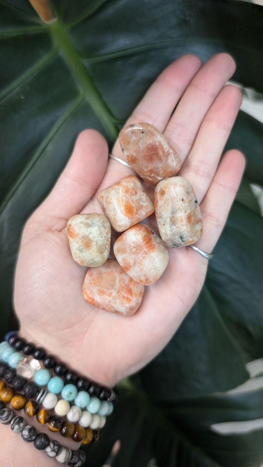 Sunstone, Tumbled