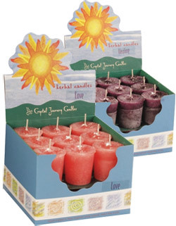 Herbal Magic Votives (Crystal Journey)