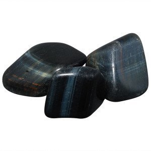 Tiger's Eye, Blue, Tumbled