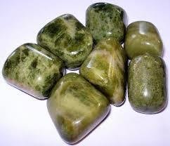 Vesuvianite, Tumbled